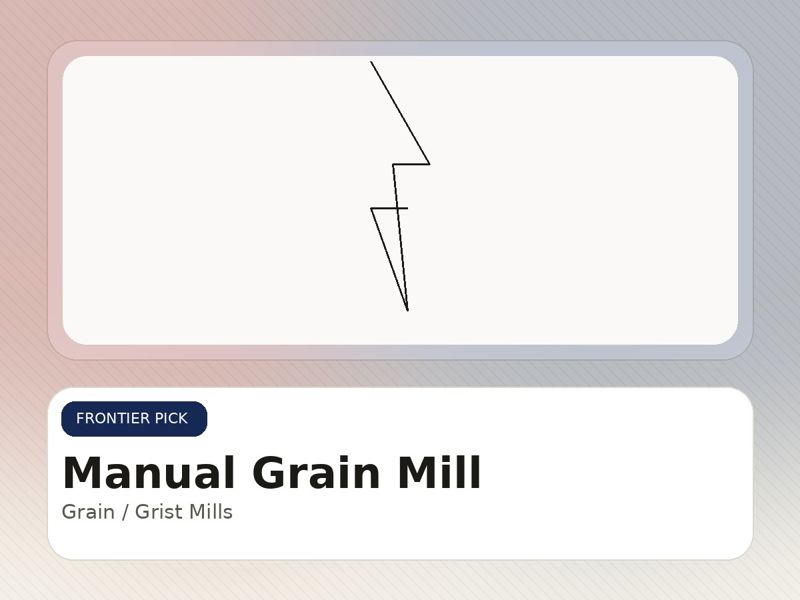 Manual Grain Mill