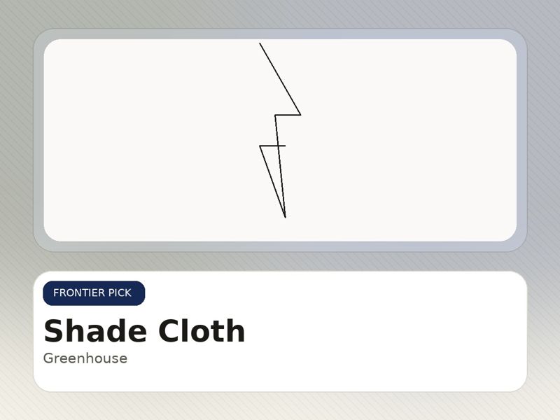 Shade Cloth