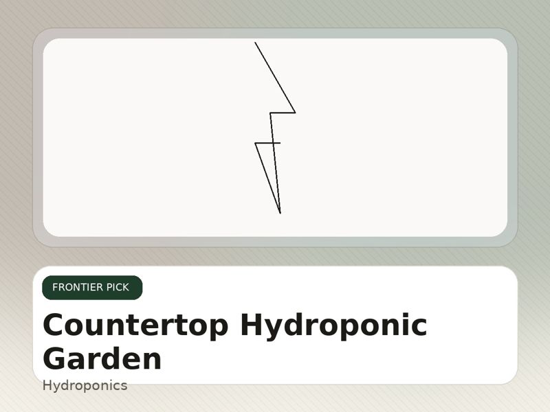 Countertop Hydroponic Garden