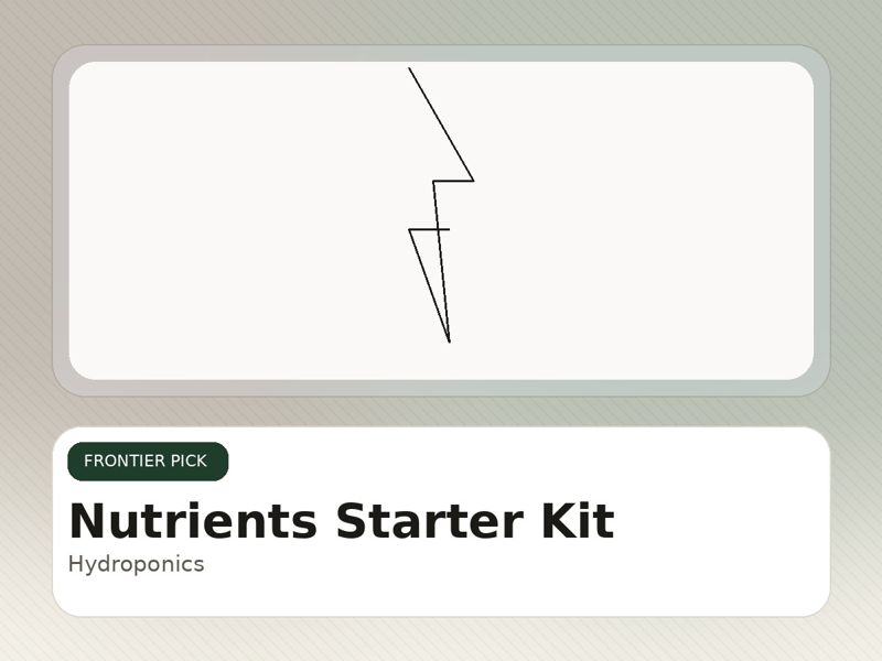 Nutrients Starter Kit