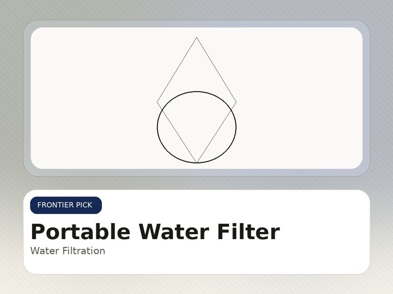 Portable Water Filter