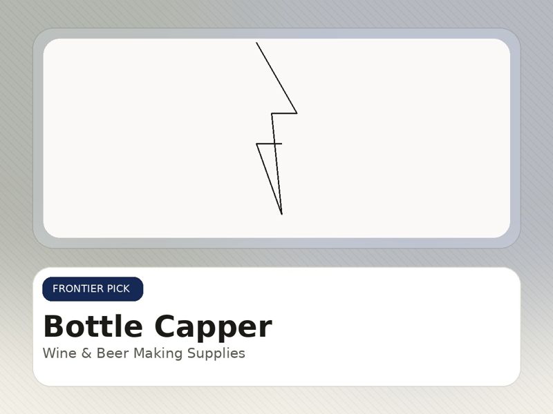 Bottle Capper